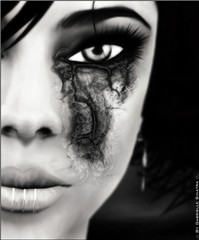 Burning tears