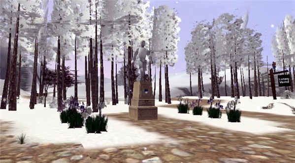 Active Worlds lonely wood