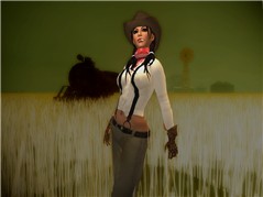 Even Cow Girls Get The......