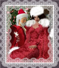 santa and deafrl