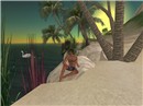 relax on the beach