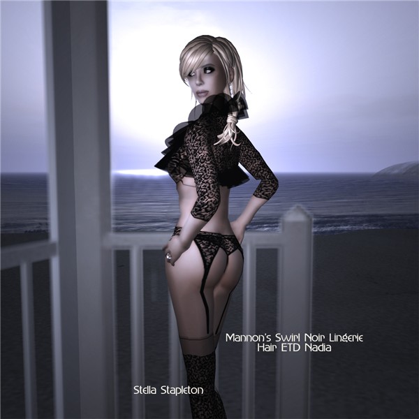 Mannon's Swirl lingerie # 2