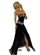 blonde  ball gwn