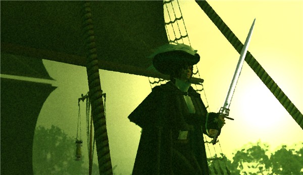 Unfocused pirate!