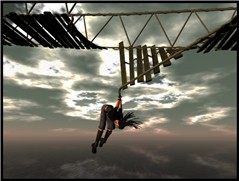 dangling