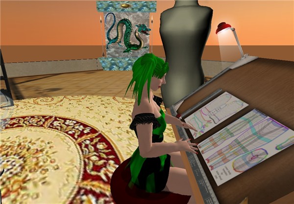 Hard at Work :) - Ambergris Baphomet