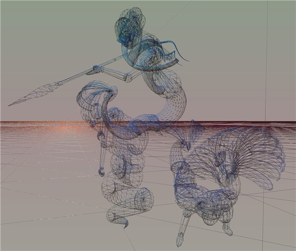 A study in Wireframe @ La Reve