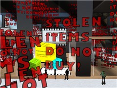 Protest in SL : Against Content Theft
