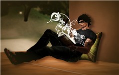 Dreams escape from a book