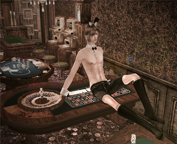 old casino and bunny