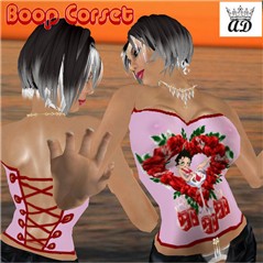 AD - Boop Corset Valentine