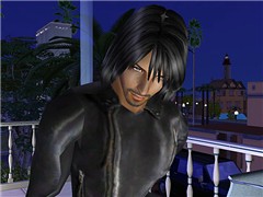 Gabe at cafe