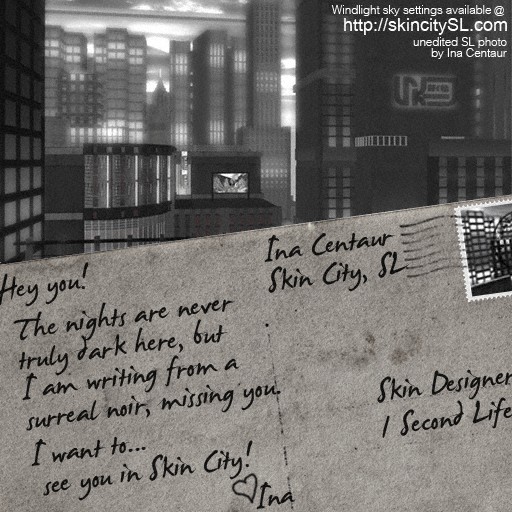 Skin City Invitation