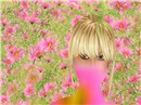 red flowers