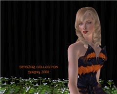 Sims2Cri Fashion Spring 2008: Orange Live