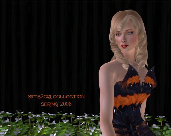 Sims2Cri Fashion Spring 2008: Orange Live
