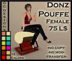 Donz Pouffe Female