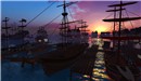 Sunrise on the fleet