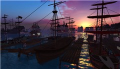 Sunrise on the fleet