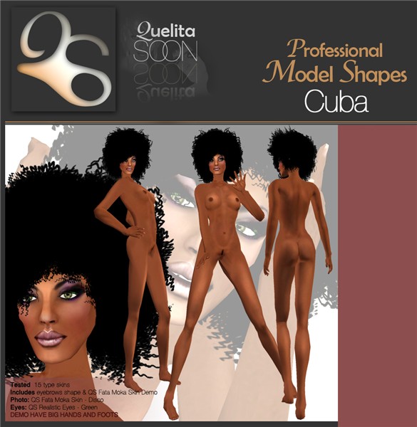QS Professional Model Shapes - Cuba