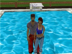 US BY THE NEW POOL