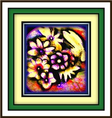 FLORAL FRAMED 4