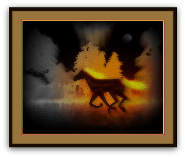 Fire horse