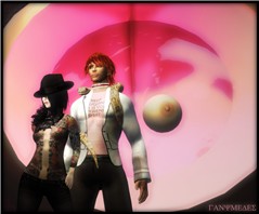 Keiko and Gany - λ.mnemonic by Ichibot Nichi at Arthole