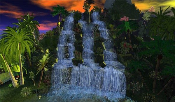 waterfallatbotanicalgardens