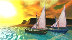 Van Gogh Boats