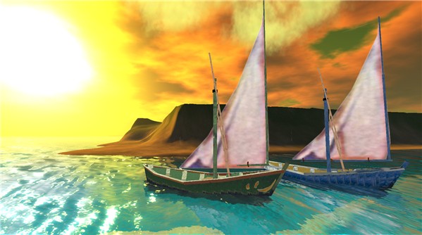 Van Gogh Boats