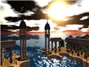 Night falls