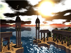 Night falls