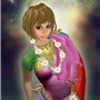 Jasmine with Indian suit