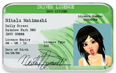 My driver's licence