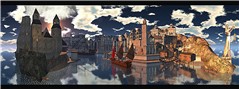 The city of Osgilliath-panoramic