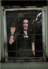 Catherine at the window