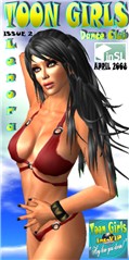 Toon Girls Magazine Template