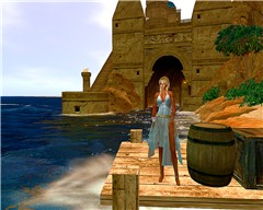 The port of Kingdom-of-Sand