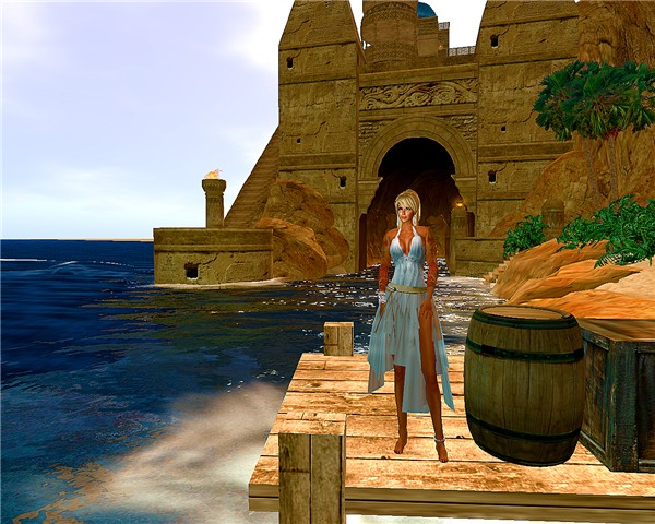 The port of Kingdom-of-Sand