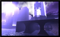 Saijo City Viaducts-Blue