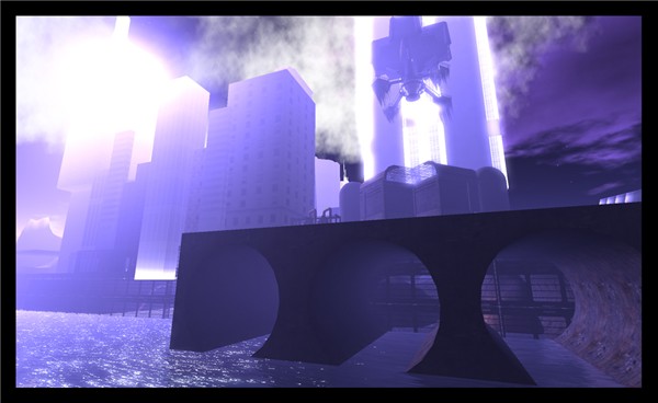 Saijo City Viaducts-Blue