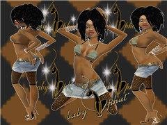 baby phat background