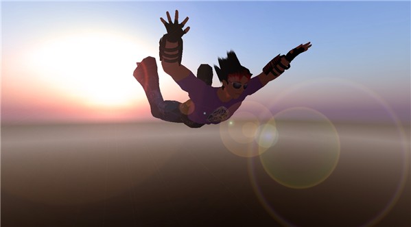 extreme skydiving @ Etopia Prime