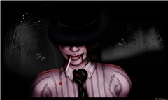 Sardonic smile