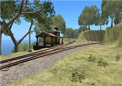 SLRR station at Crenulate - Elsbeth Writer