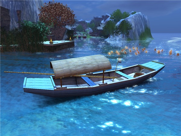 Blue Boat