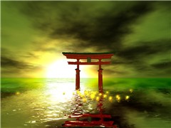 Green Sunset