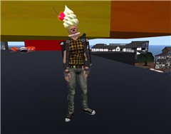 this guy who wears all freebies - Ina Gears