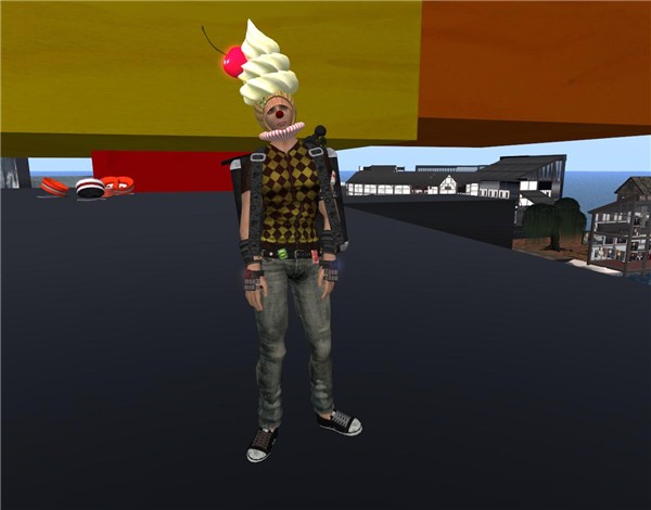 this guy who wears all freebies - Ina Gears